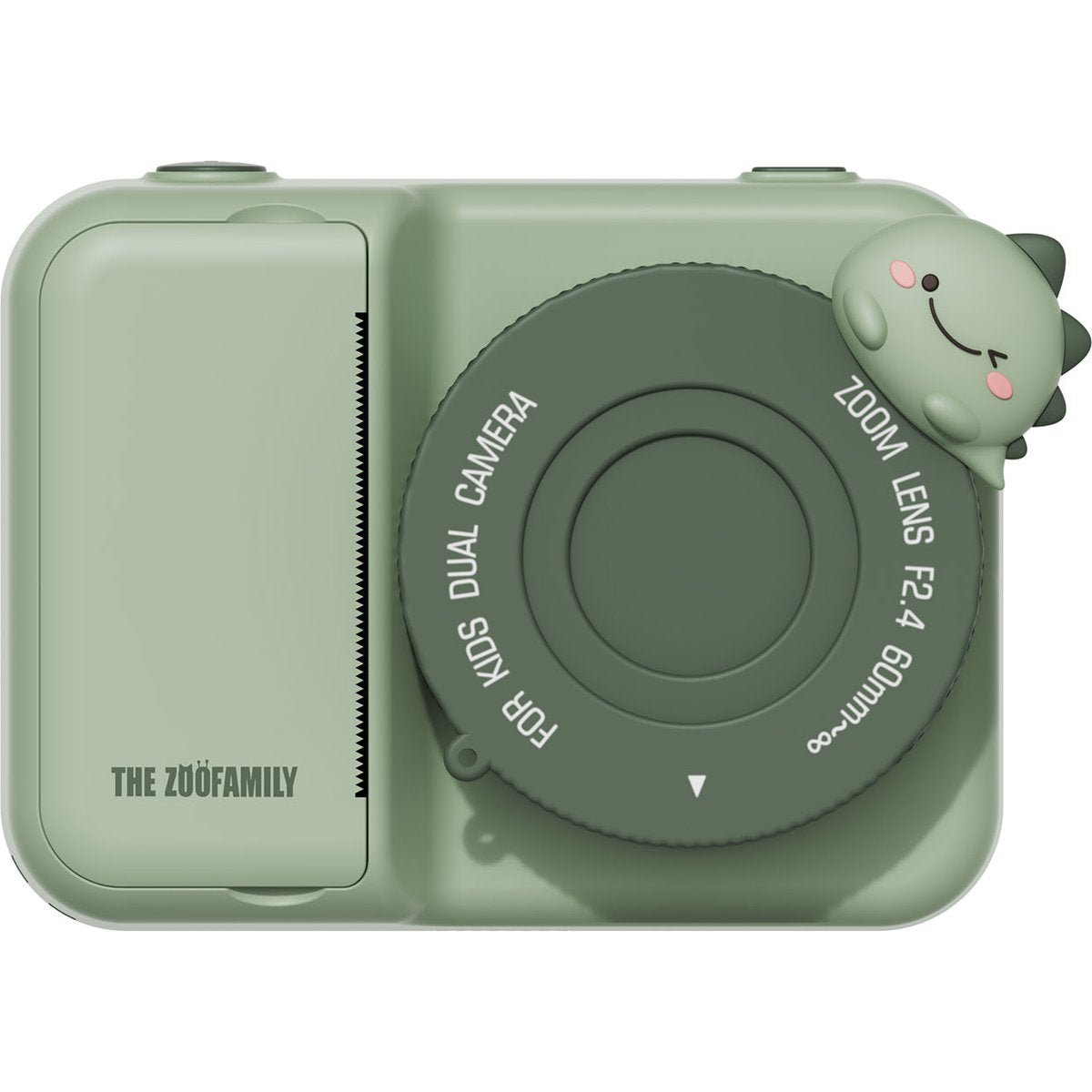 Zoo Print - Dino Green