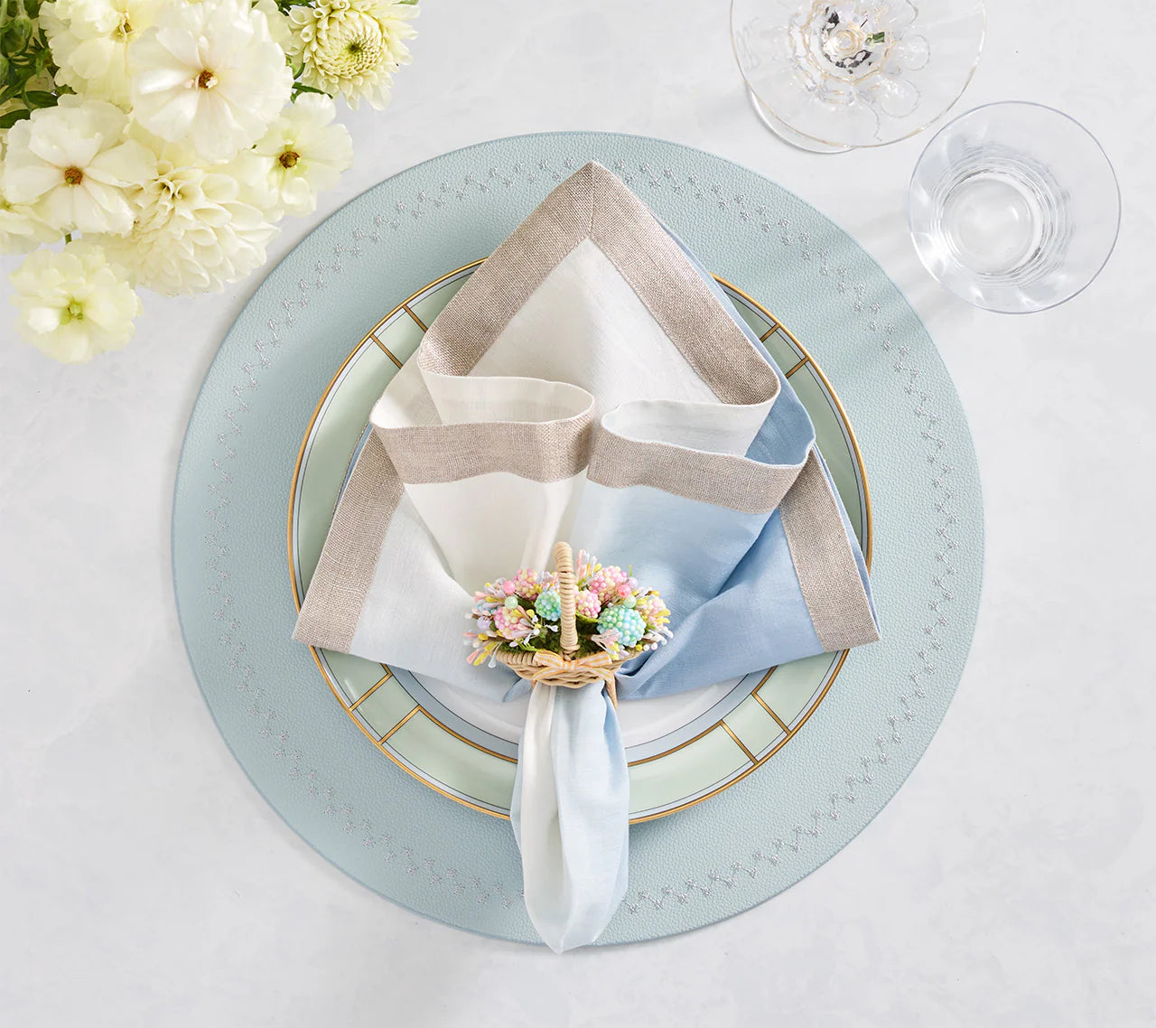 Bloom Napkin Ring - Set of 4