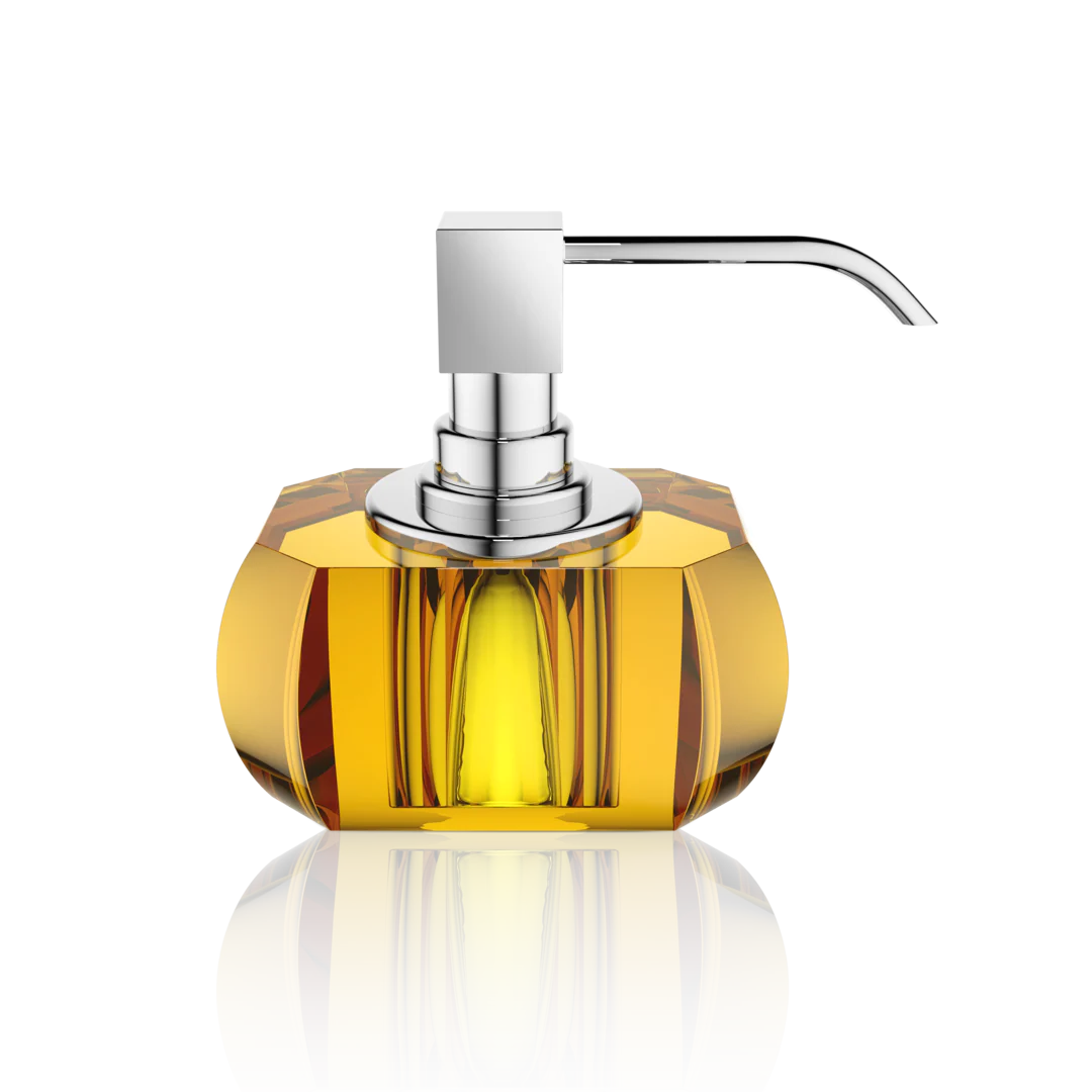 Kristall Soap Dispenser - Amber