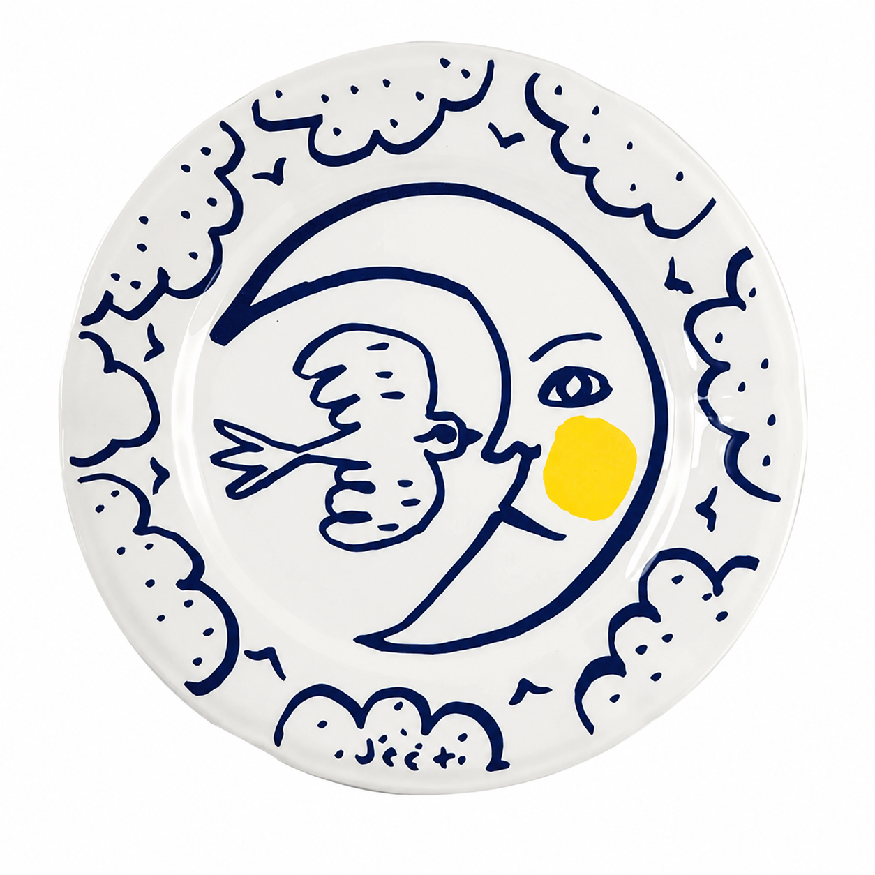Set of 6 assorted dinner plates - L'Archipel Sentimental