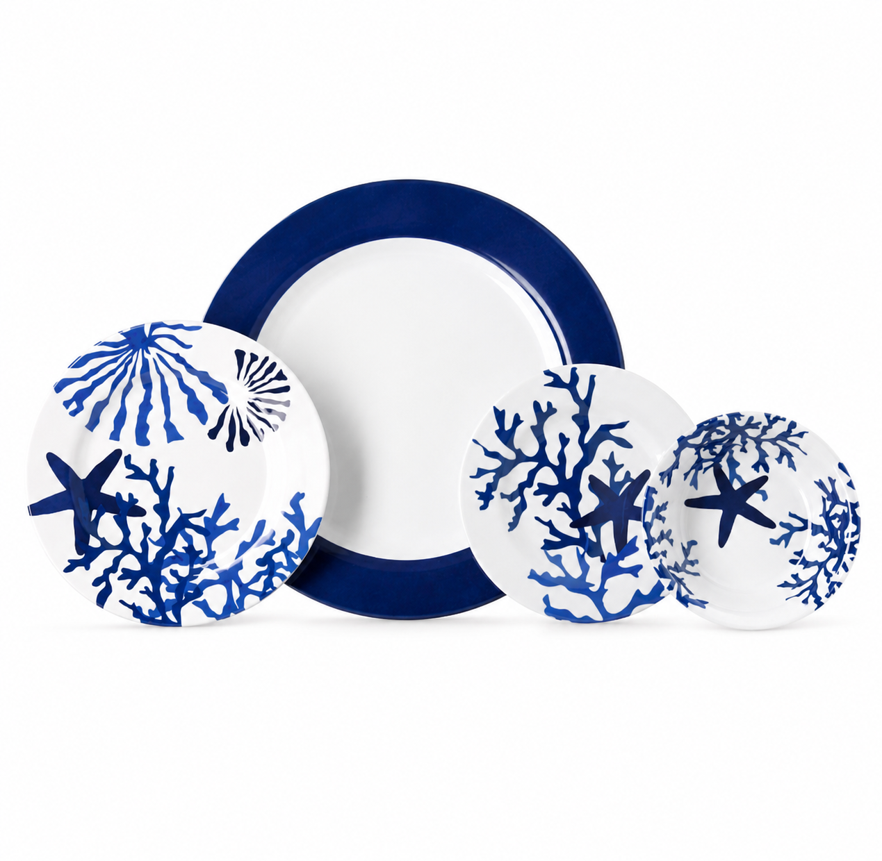 Corallo Medium Plate - Set of 6