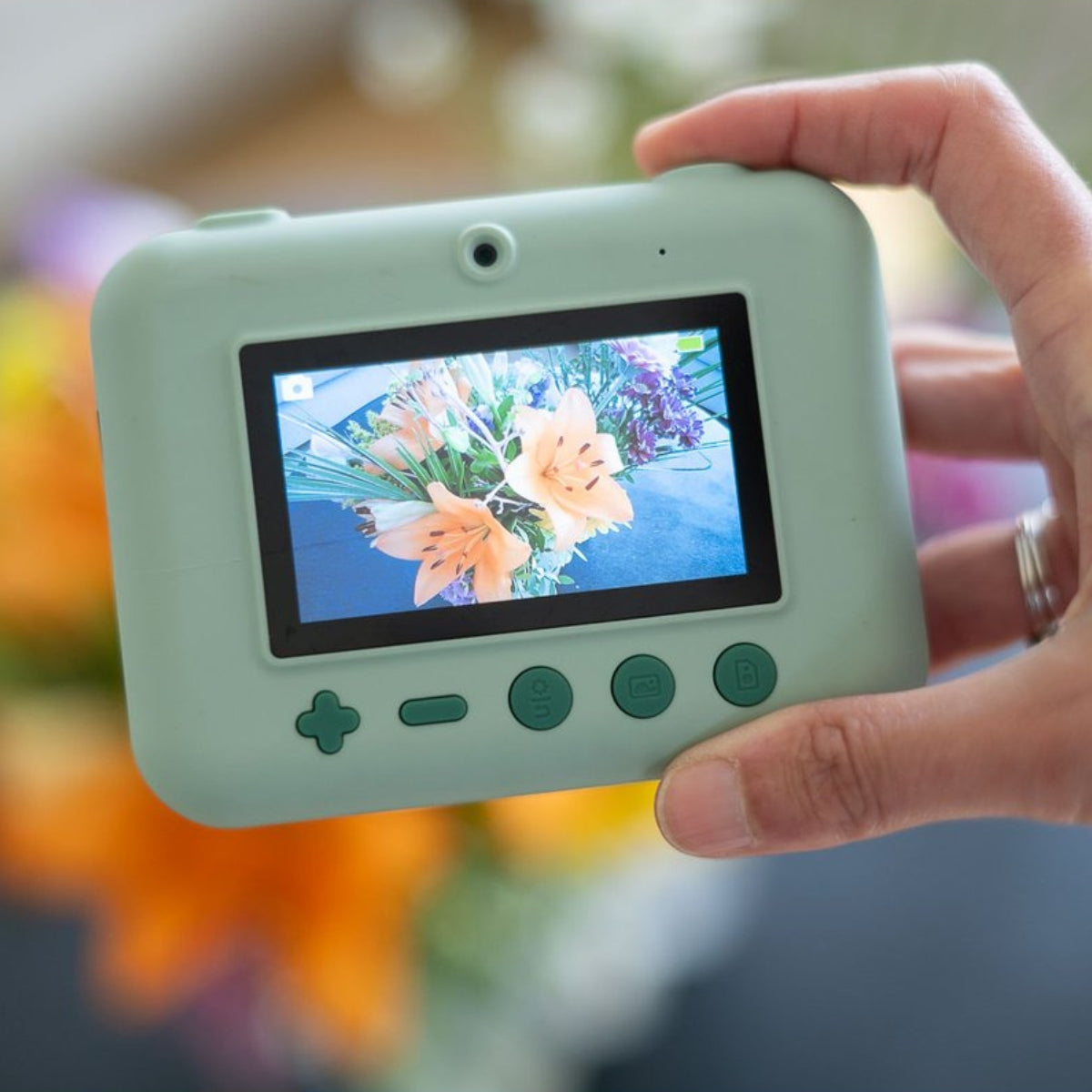 Zoo Print - Dino Green