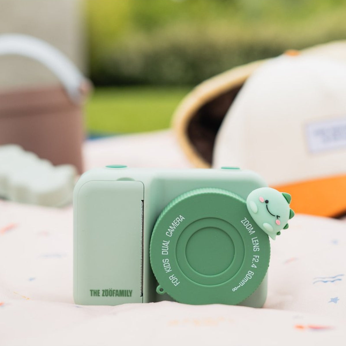 Zoo Print - Dino Green