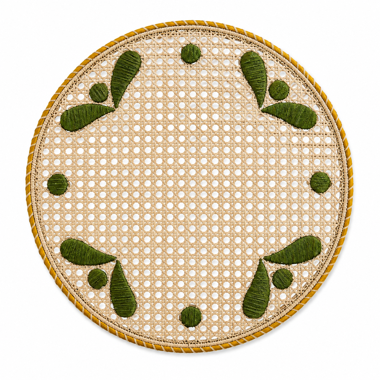 Raffia Placemats - Set Of 2