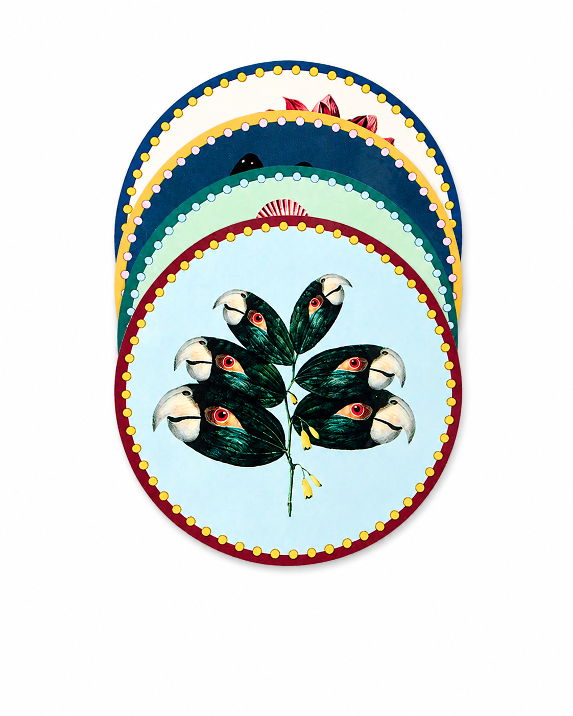 Disk Coasters Fantastic Creatures - Set Of 8