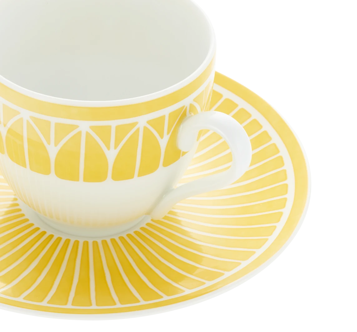 Malmaison Riviera Espresso Cups and Saucers