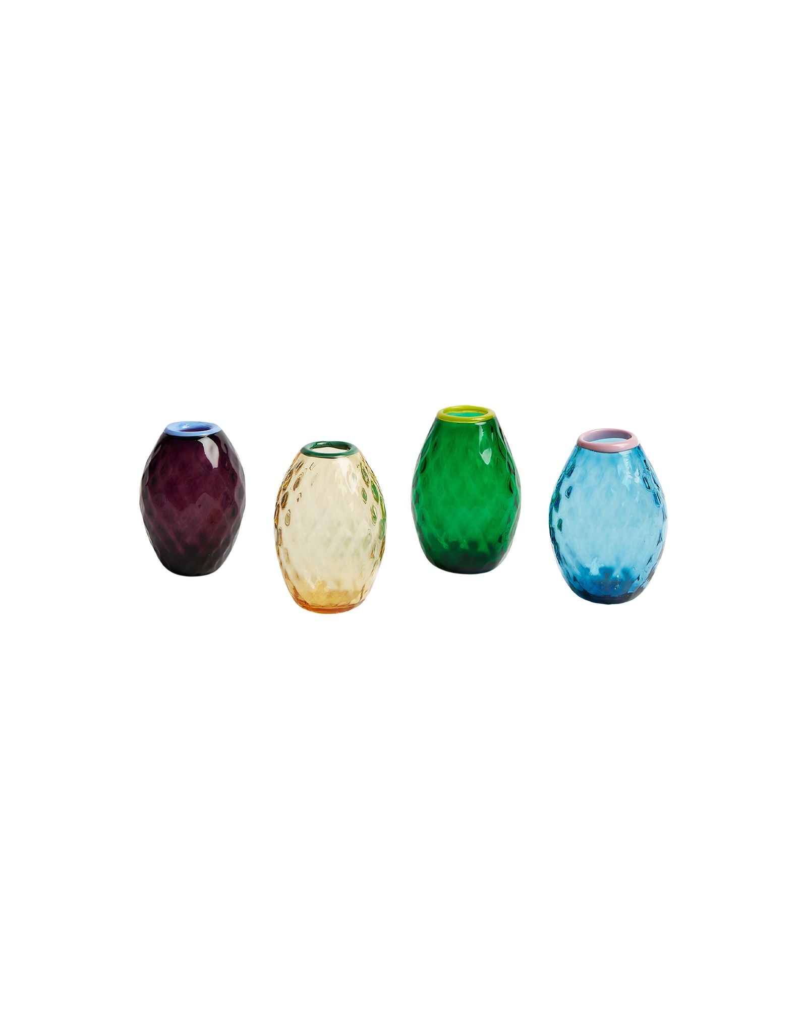 Misty Rainbow Baby Egg Vase - Set of 4
