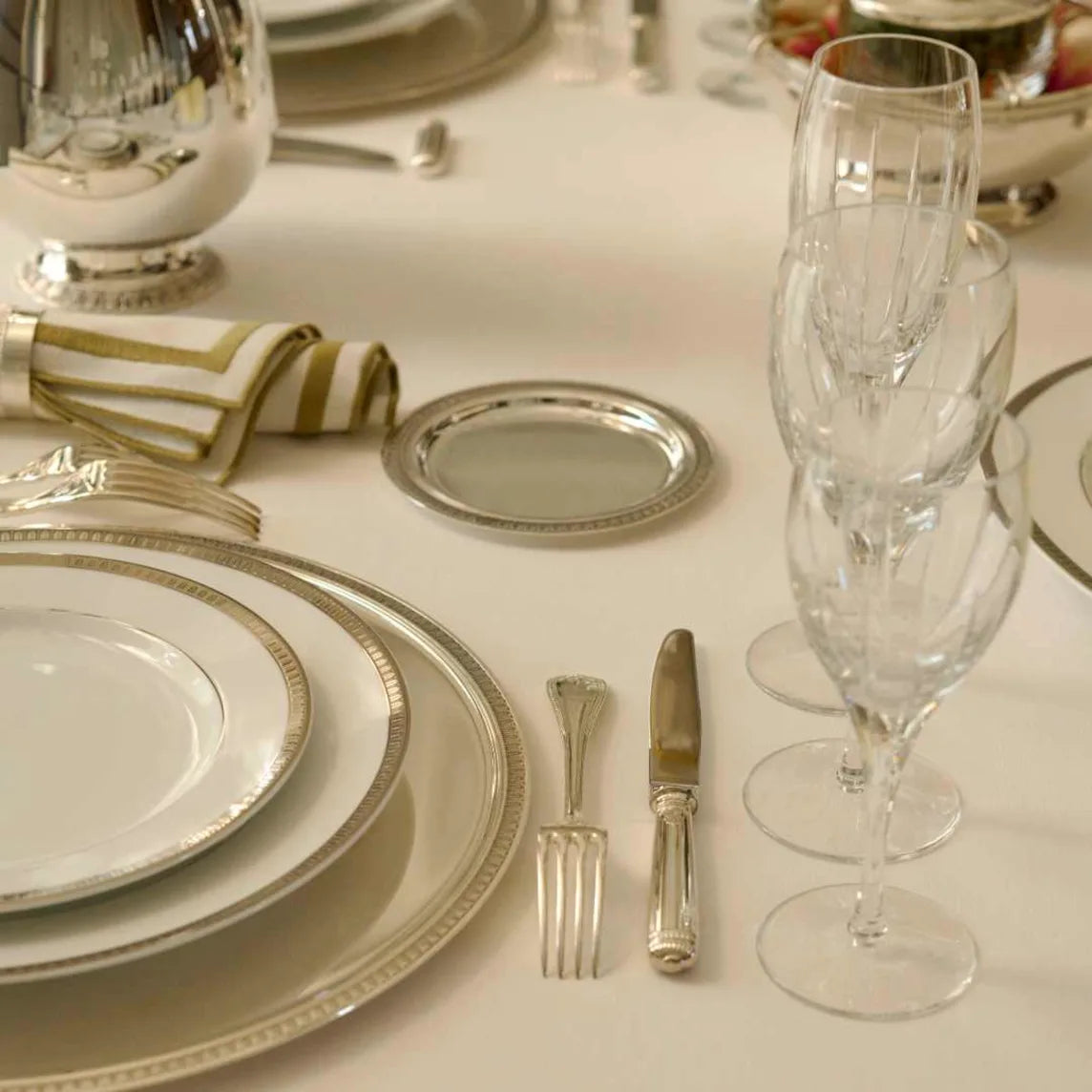 Malmaison Silver-Plated Dinner Knife