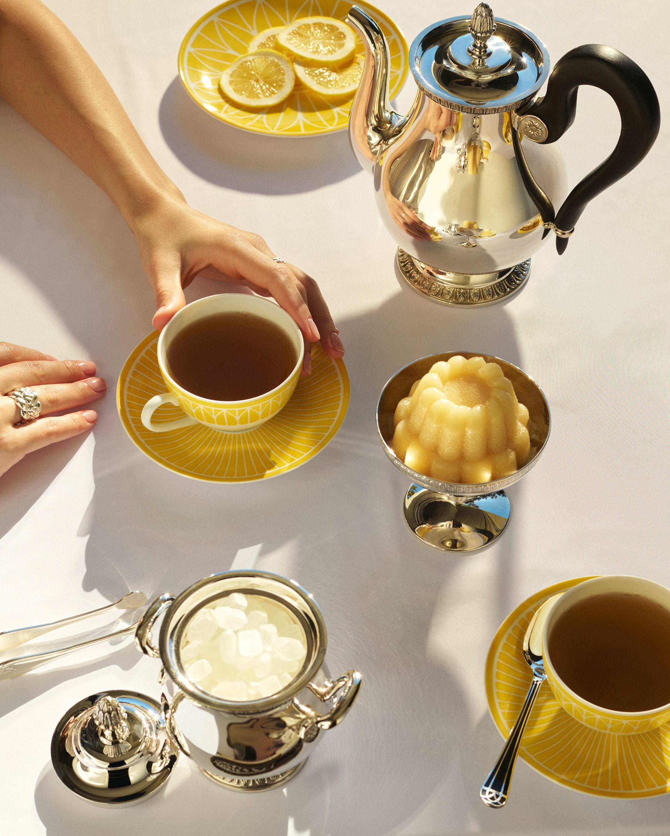 Malmaison Riviera Tea/Coffee Cups and Saucers PO