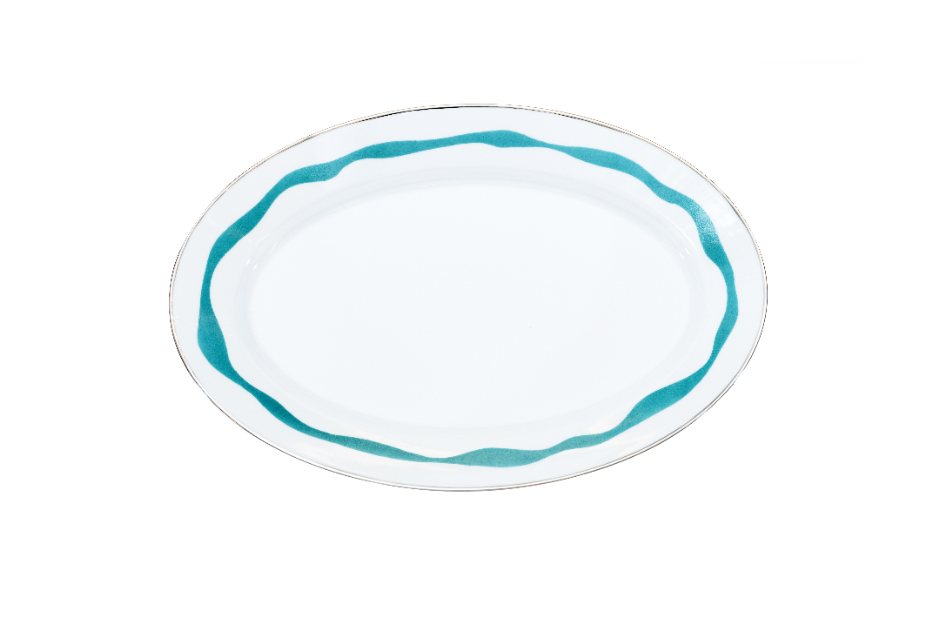 Onde Oval Plate Large