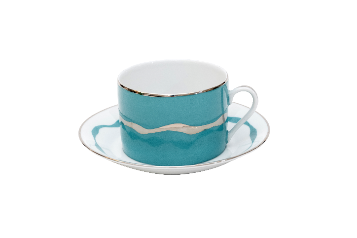 Onde Breakfast Cup & Saucer