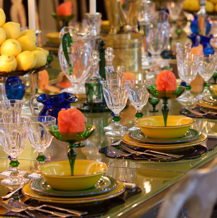 Saint Tropez Fruit Plate - Set of 6