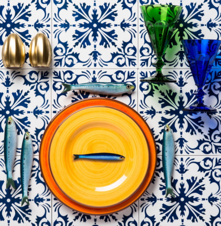 Aimone Fruit Plate - Set of 6