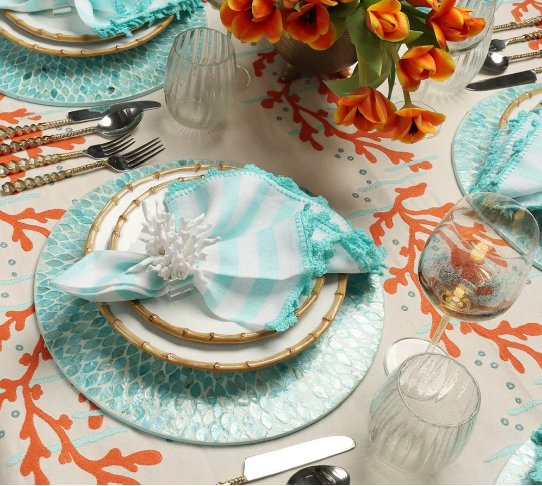 Amalfi Napkin Ring - Set of 4