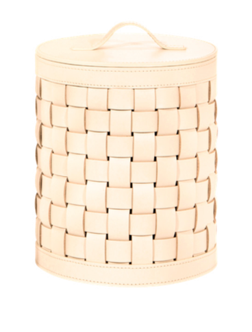 Barcellona Storage Basket With Lid Round