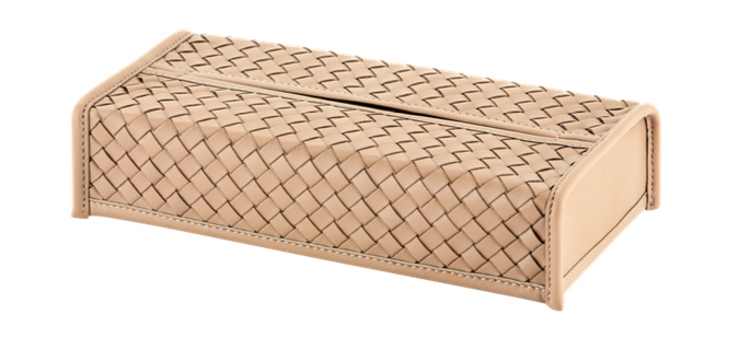 Elba Handwoven Tissue Holder