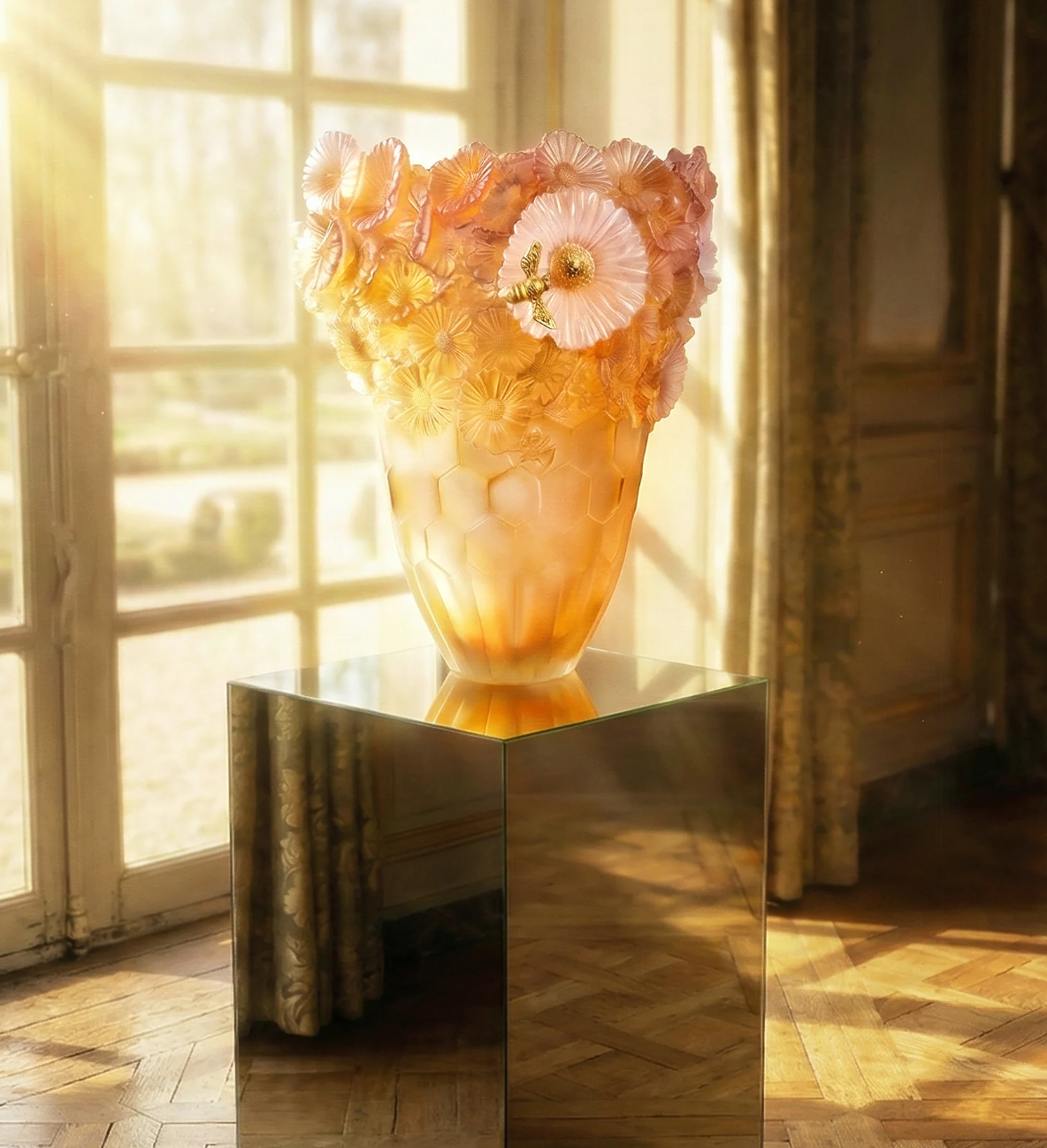 Or d'Abeille Vase Magnificent