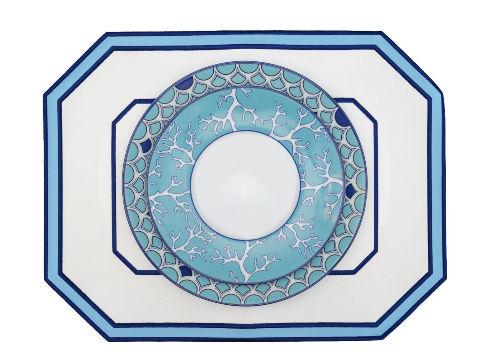 Octagon Placemats Sabrina x Truffle Bee - Set of 2