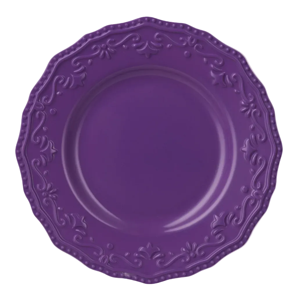 Tenax Fuxia Plate - Set of 6
