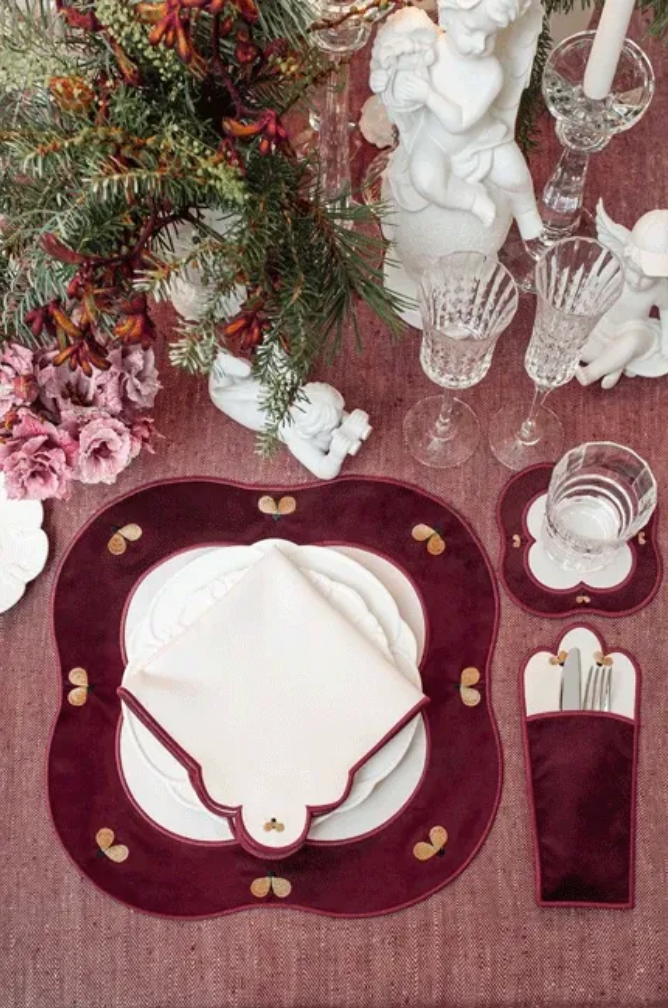 Placemats Golden Bees - Set of 2