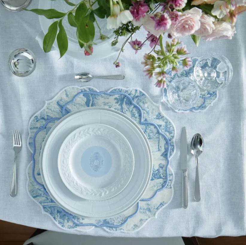 Fountain de Jouy Placemats - Set of 2