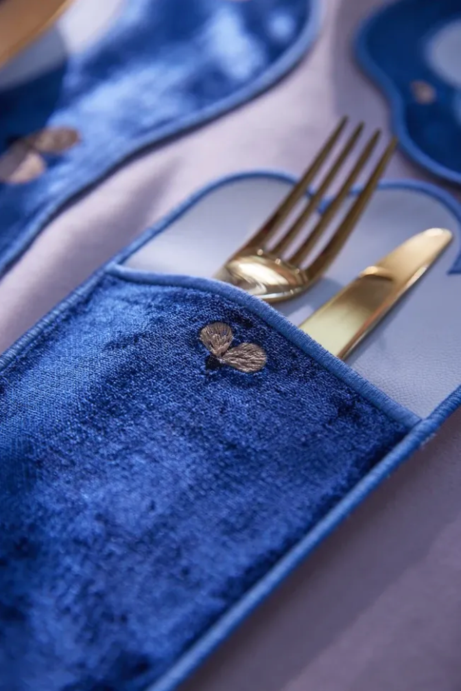Cutlery Case Golden Bees - Set of 2