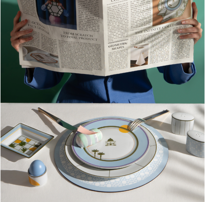 Wooden Placemats Breakfast Club
