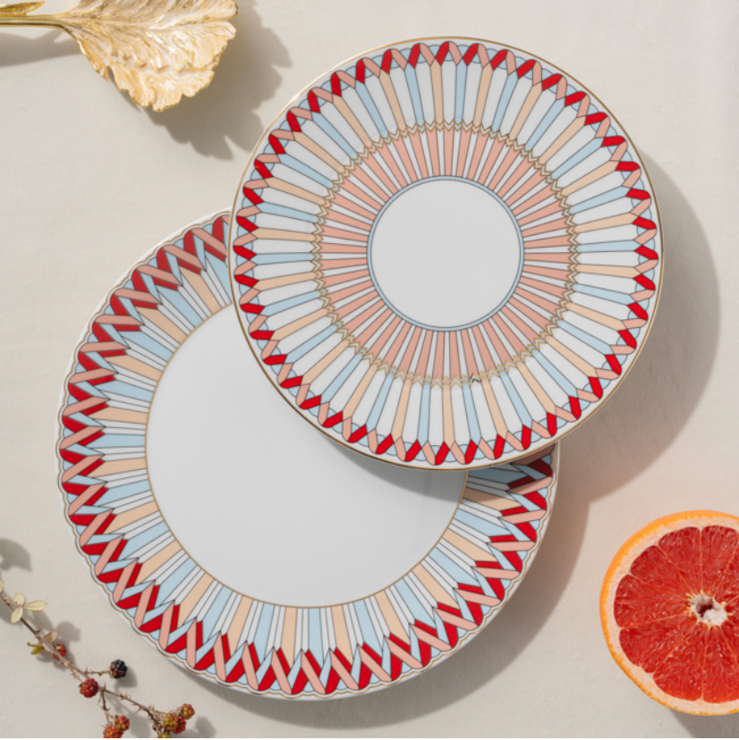 Dinner Plate Éventail - Set of 2