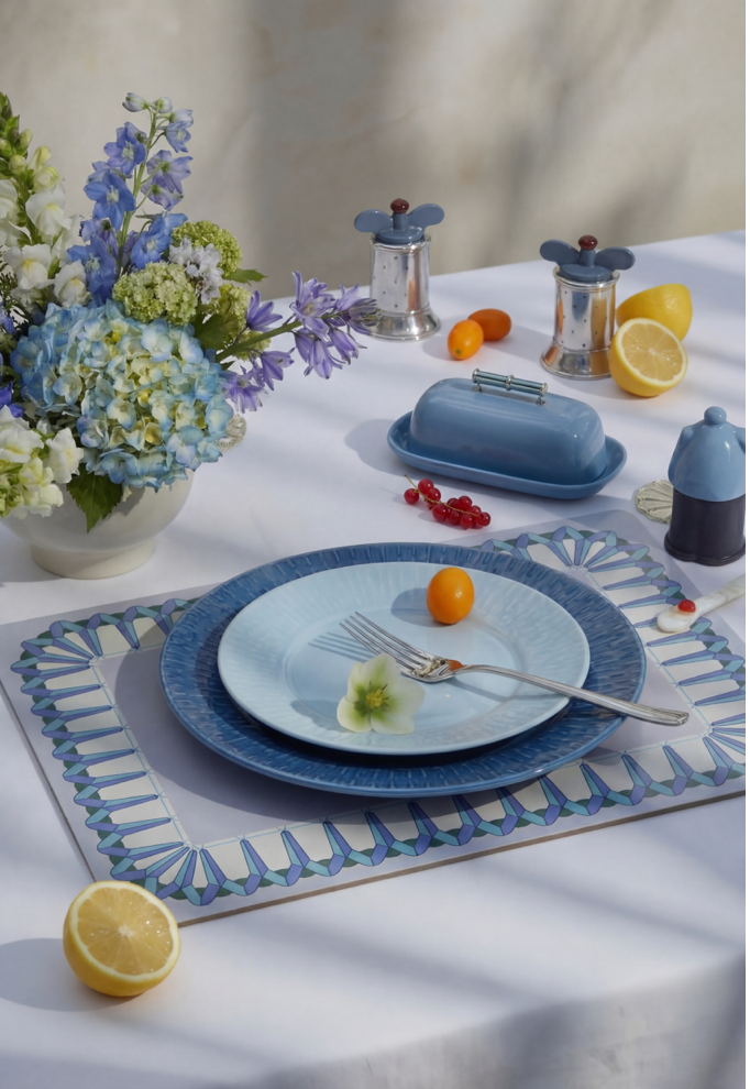 Wooden Placemats Éventail - Set of 4