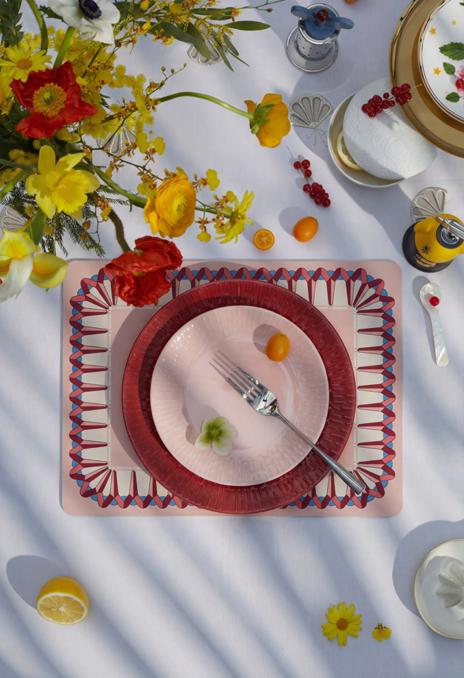 Wooden Placemats Éventail - Set of 4