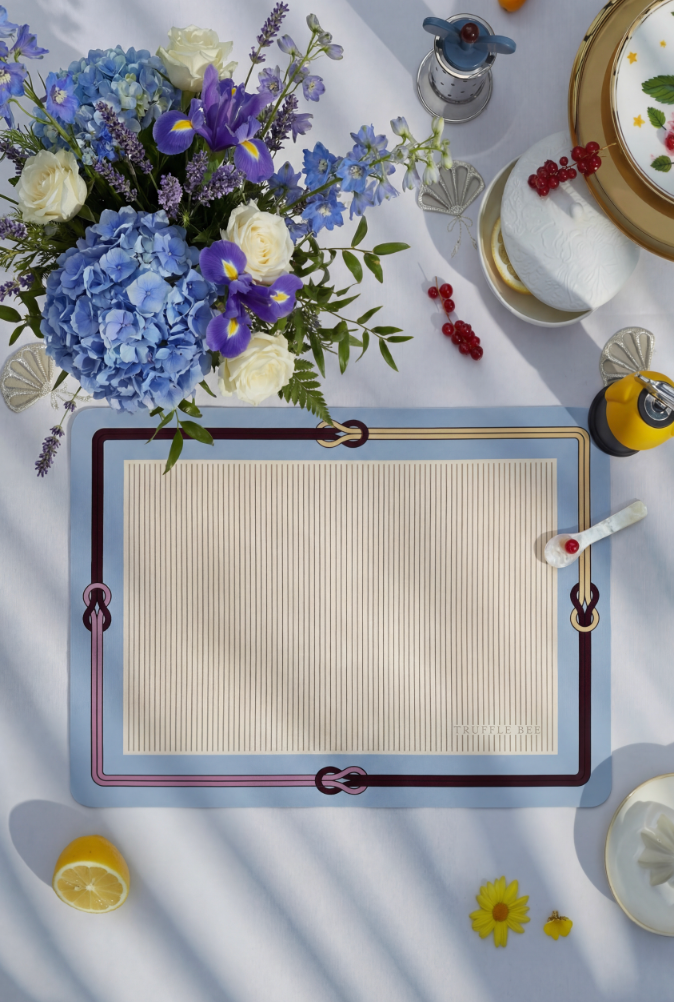 Wooden Placemats Boucle - Set of 4