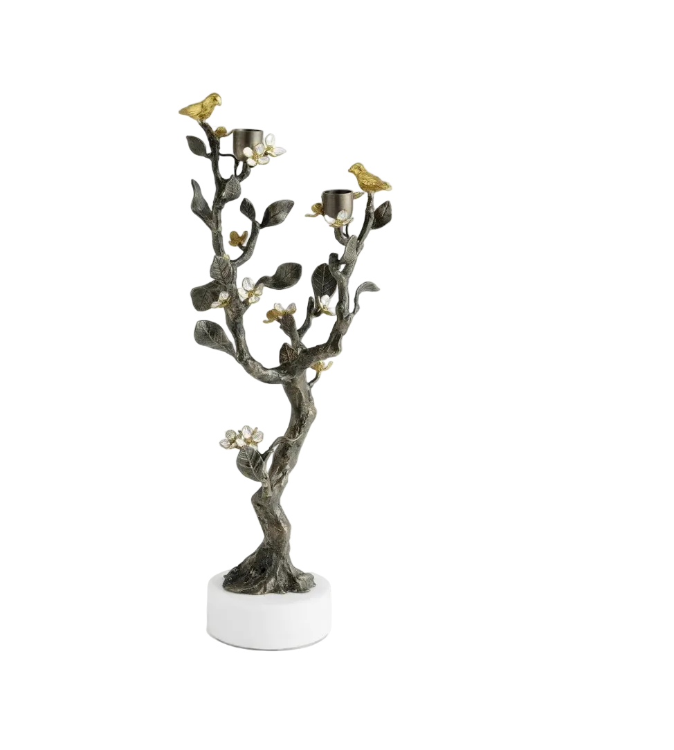 Lovebirds Candleholders