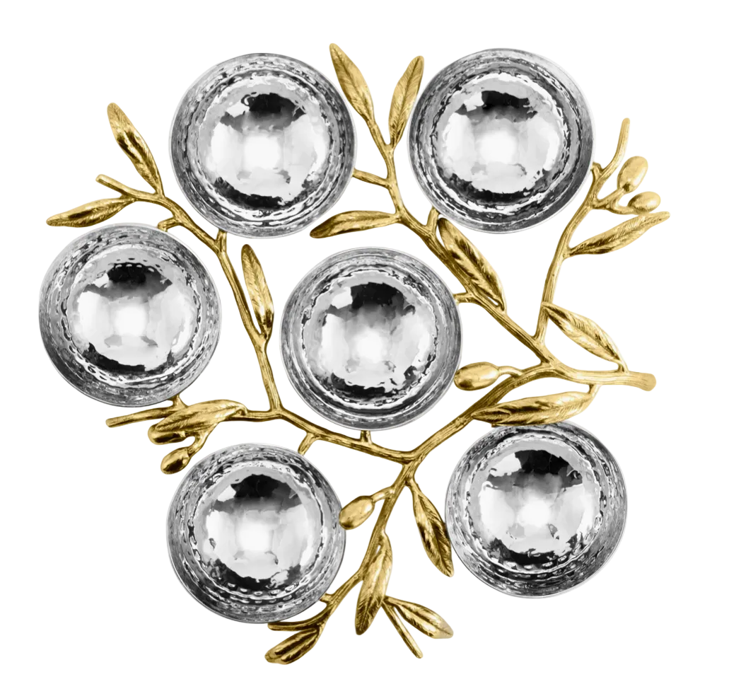 Olive Branch Seder Plate