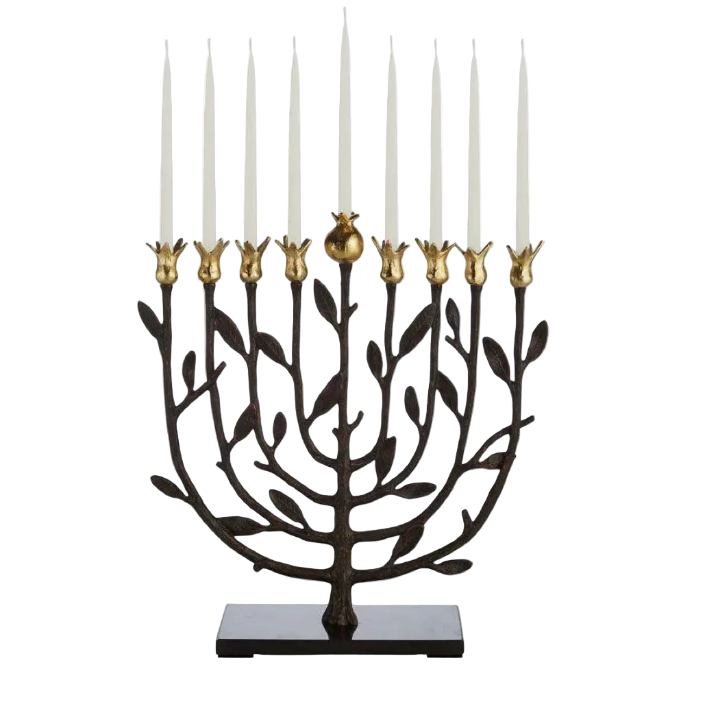Pomegranate Menorah
