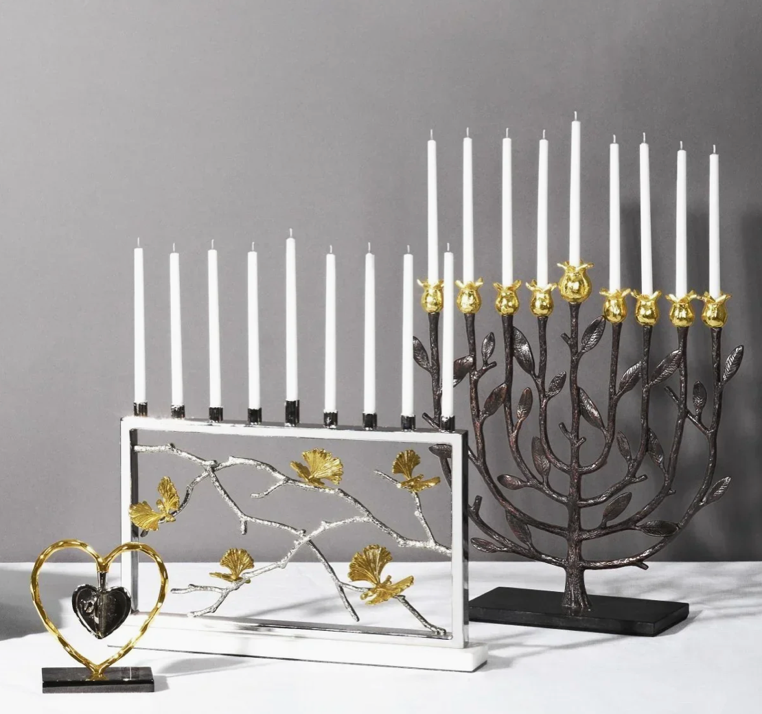 Pomegranate Menorah