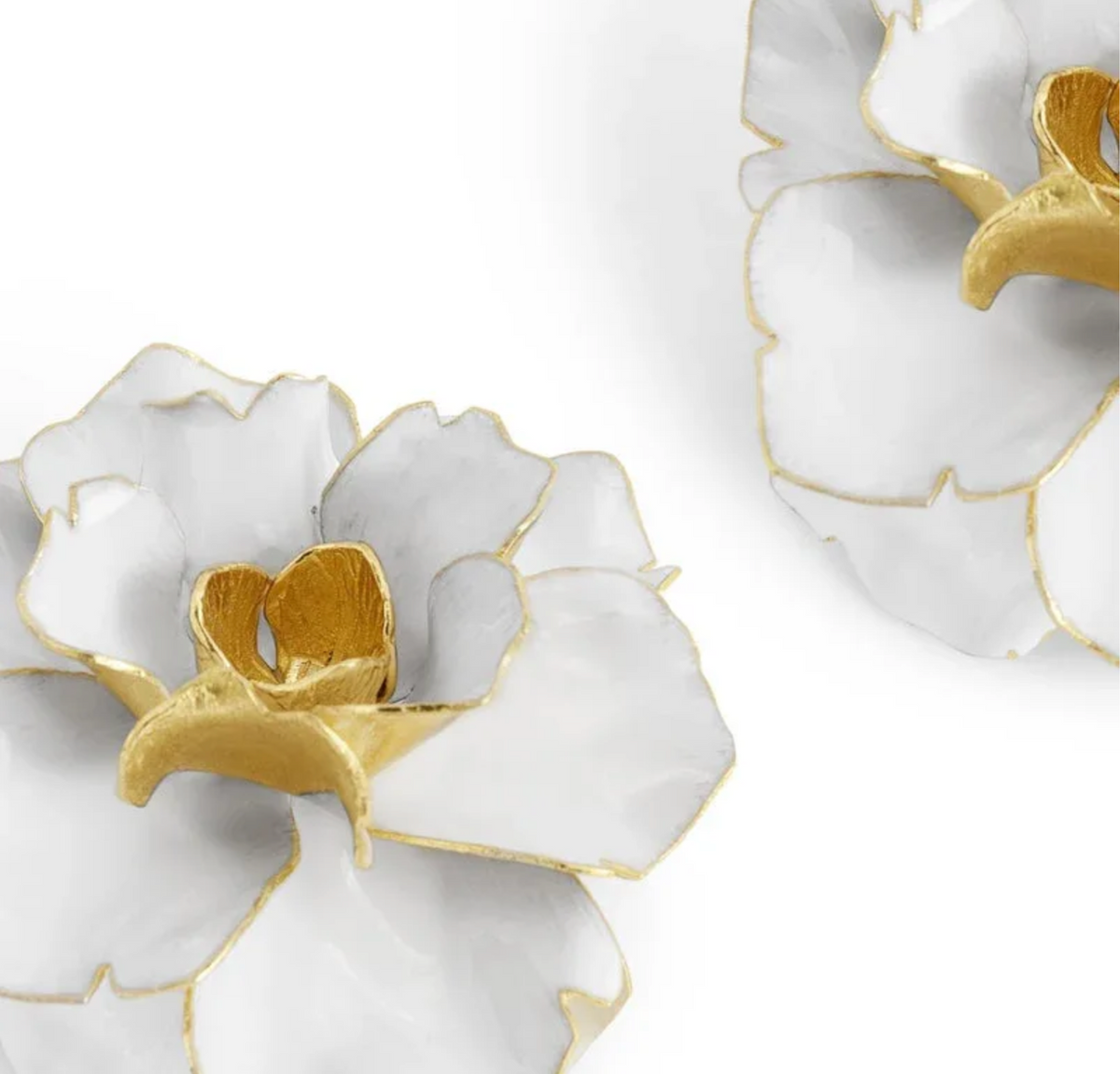 Gardenia Candleholders - Set of 2
