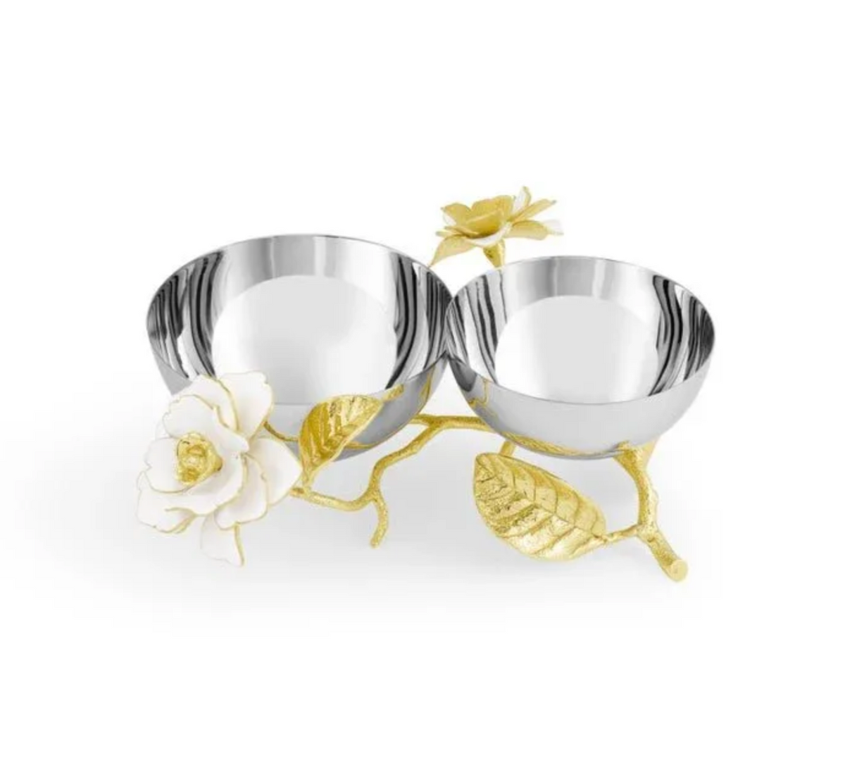 Gardenia Double Dish