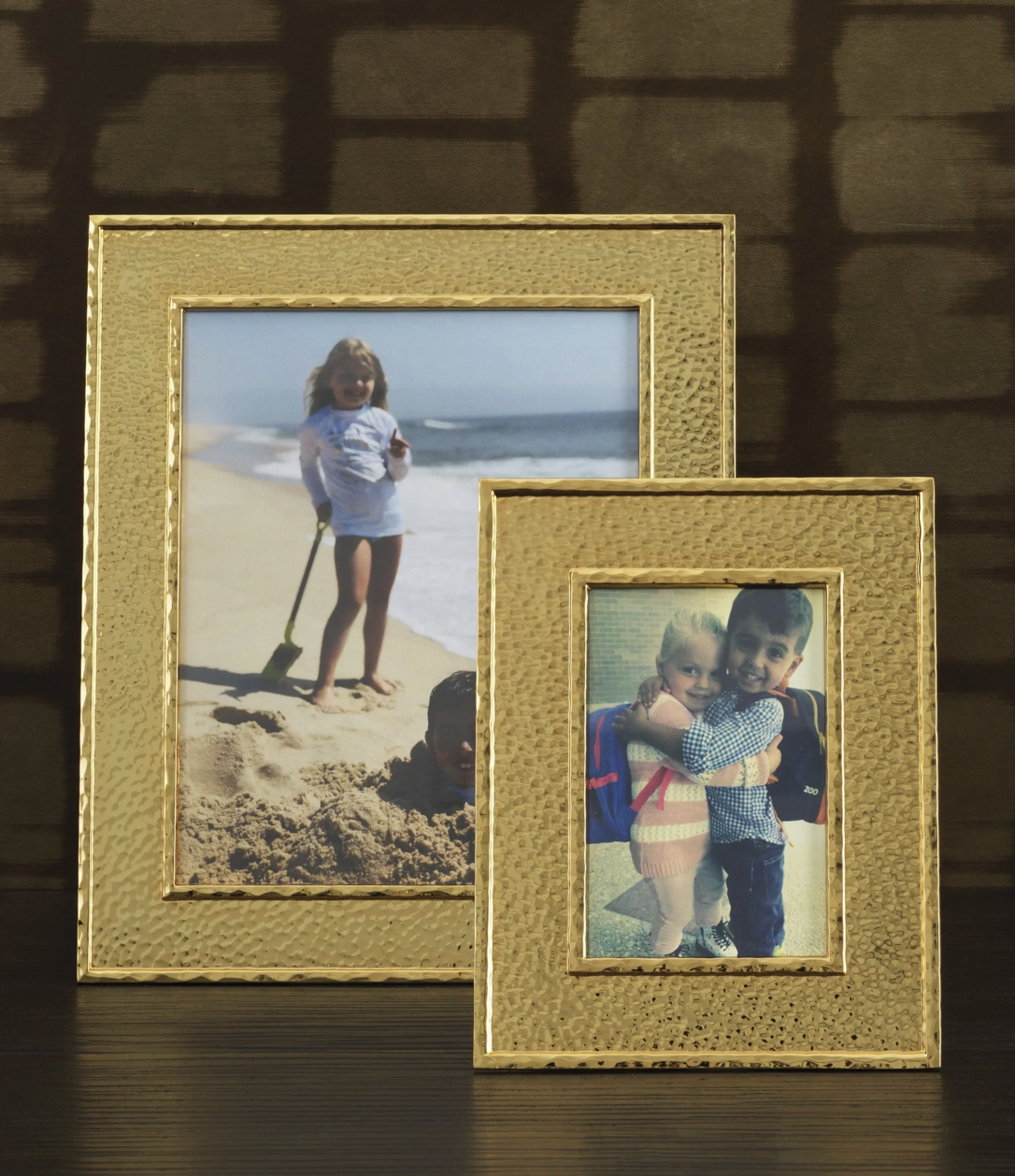 Hammertone Frame Gold