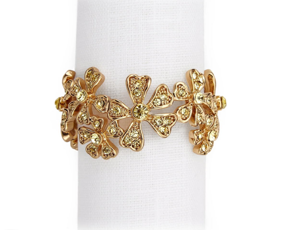Garland Jewels Napkin Rings - Set Of 4