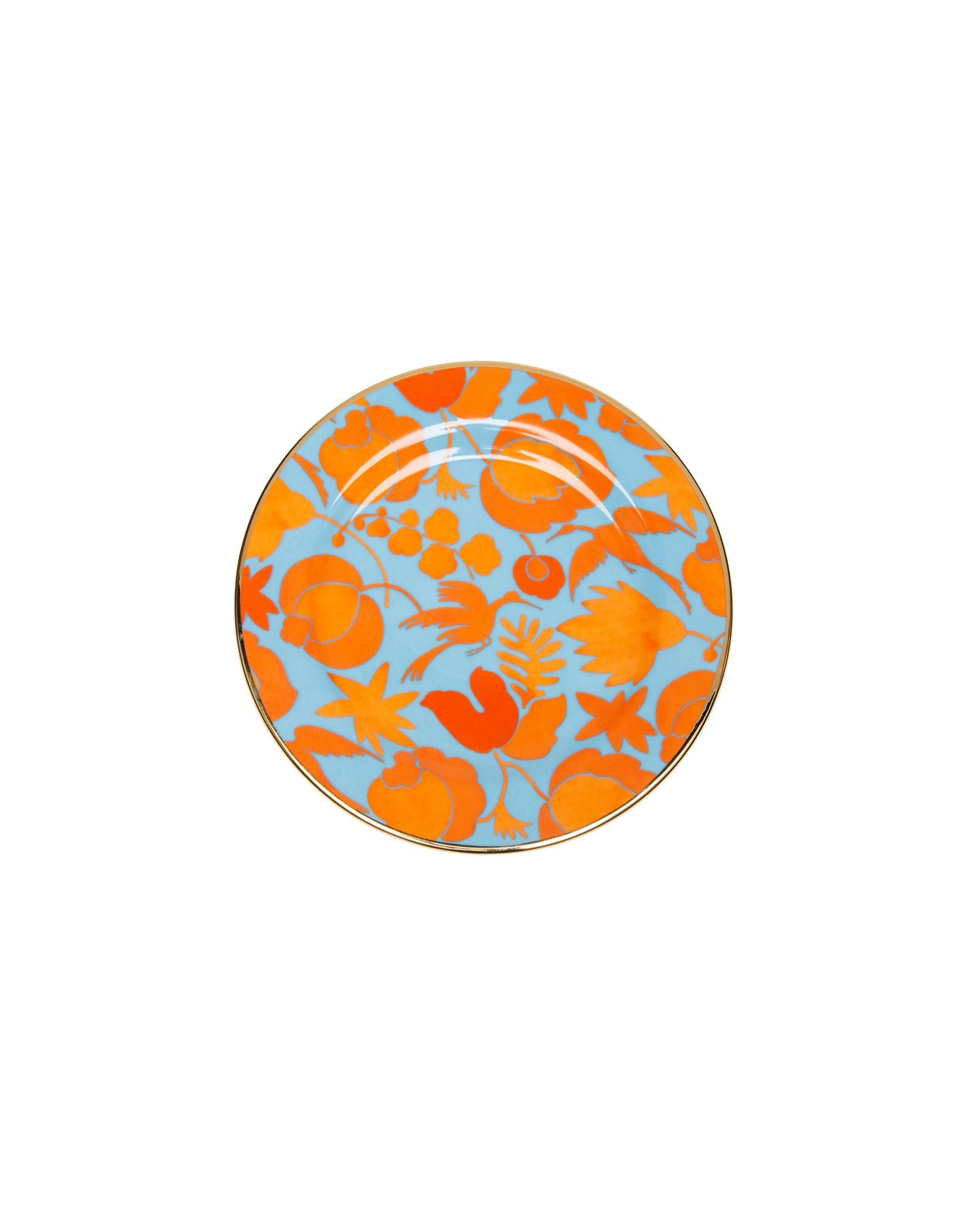 Wildbird Mix Dessert Plate - Set of 6