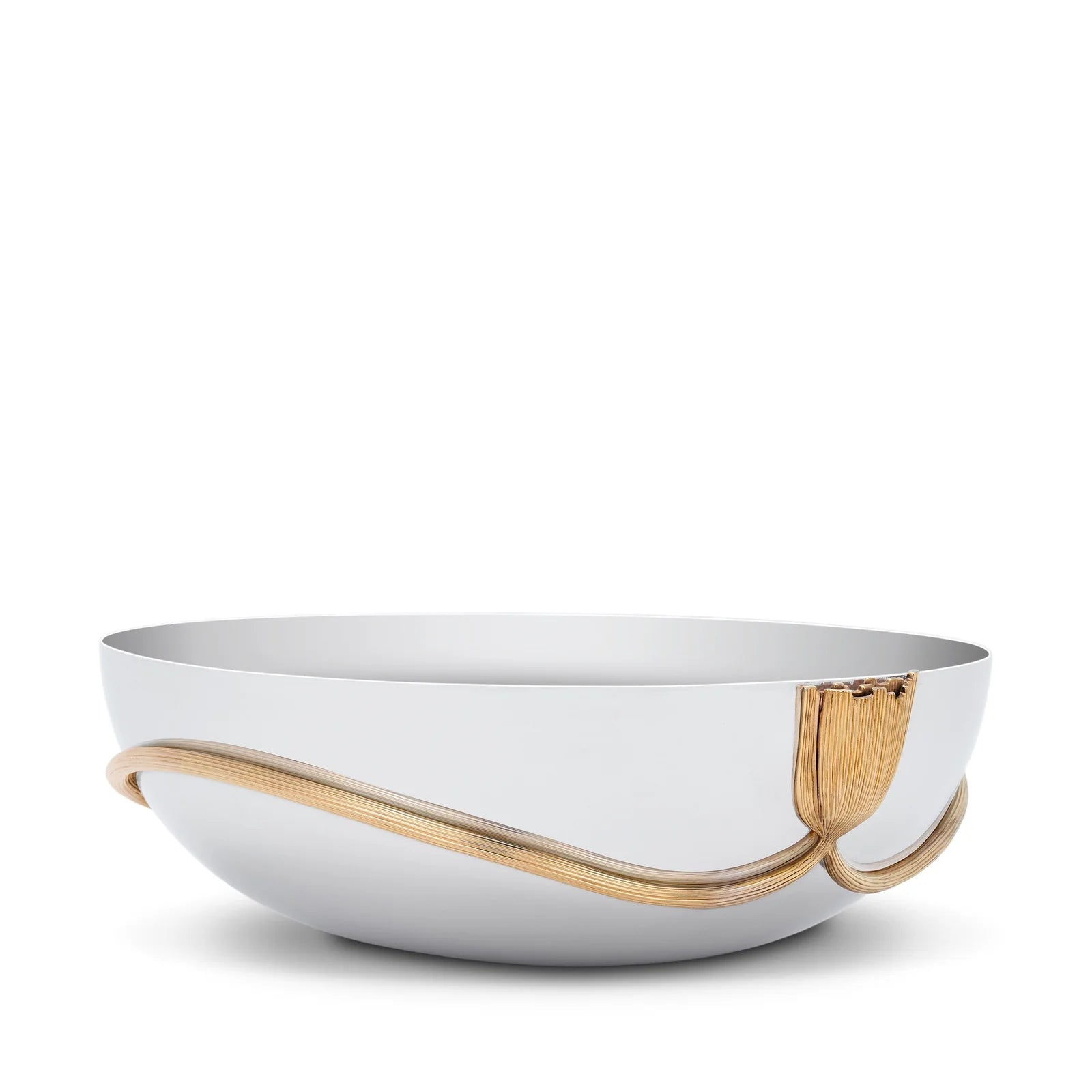 Large Deco Leaves Bowl