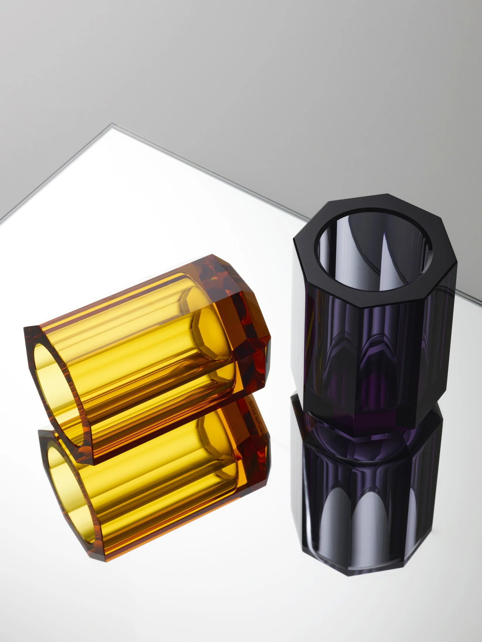 Toothbrush Holder - Amber