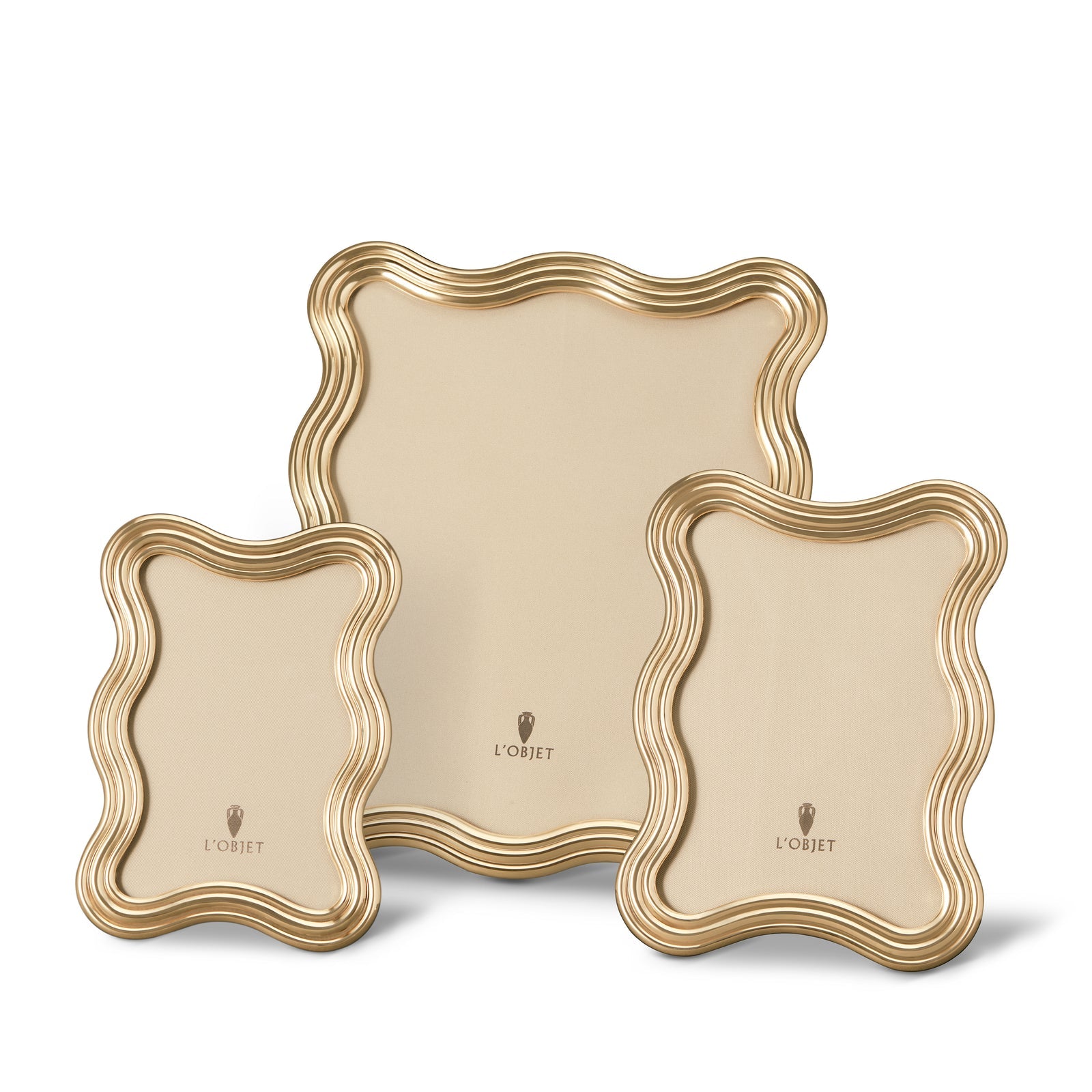Ripple Picture Frame - Gold