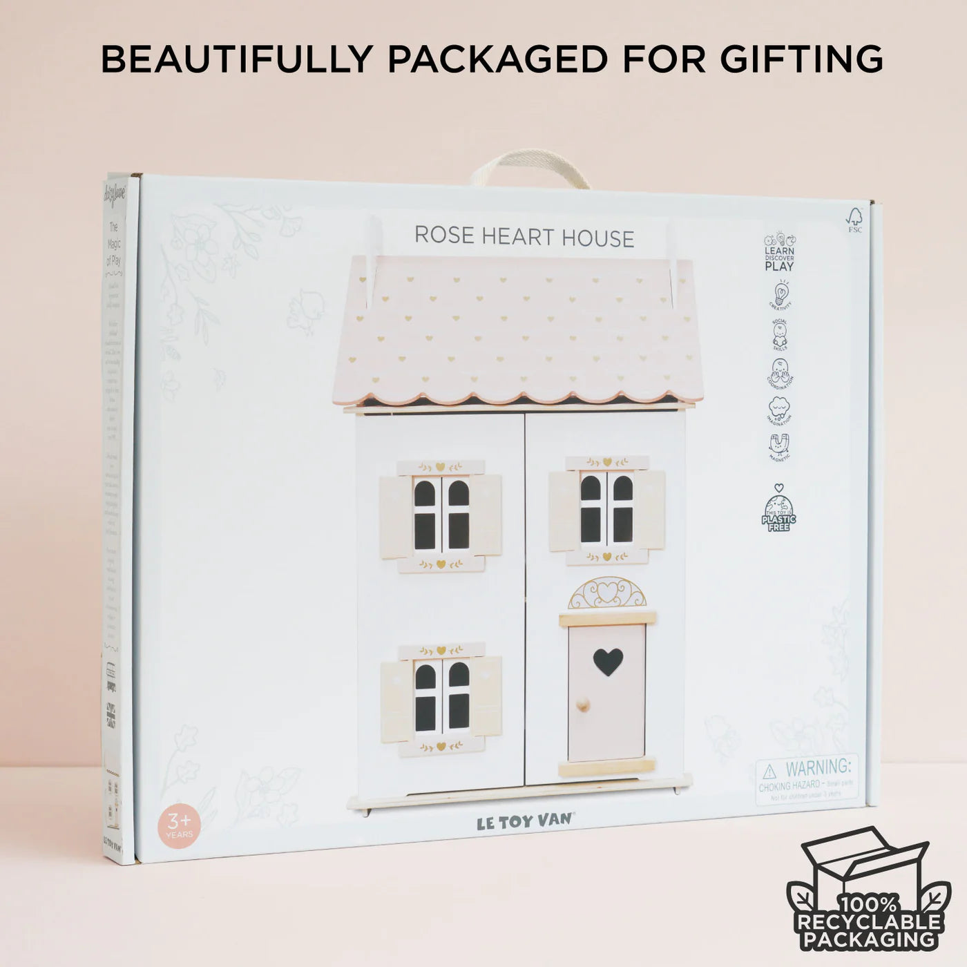 Roseheart Wooden Dolls House