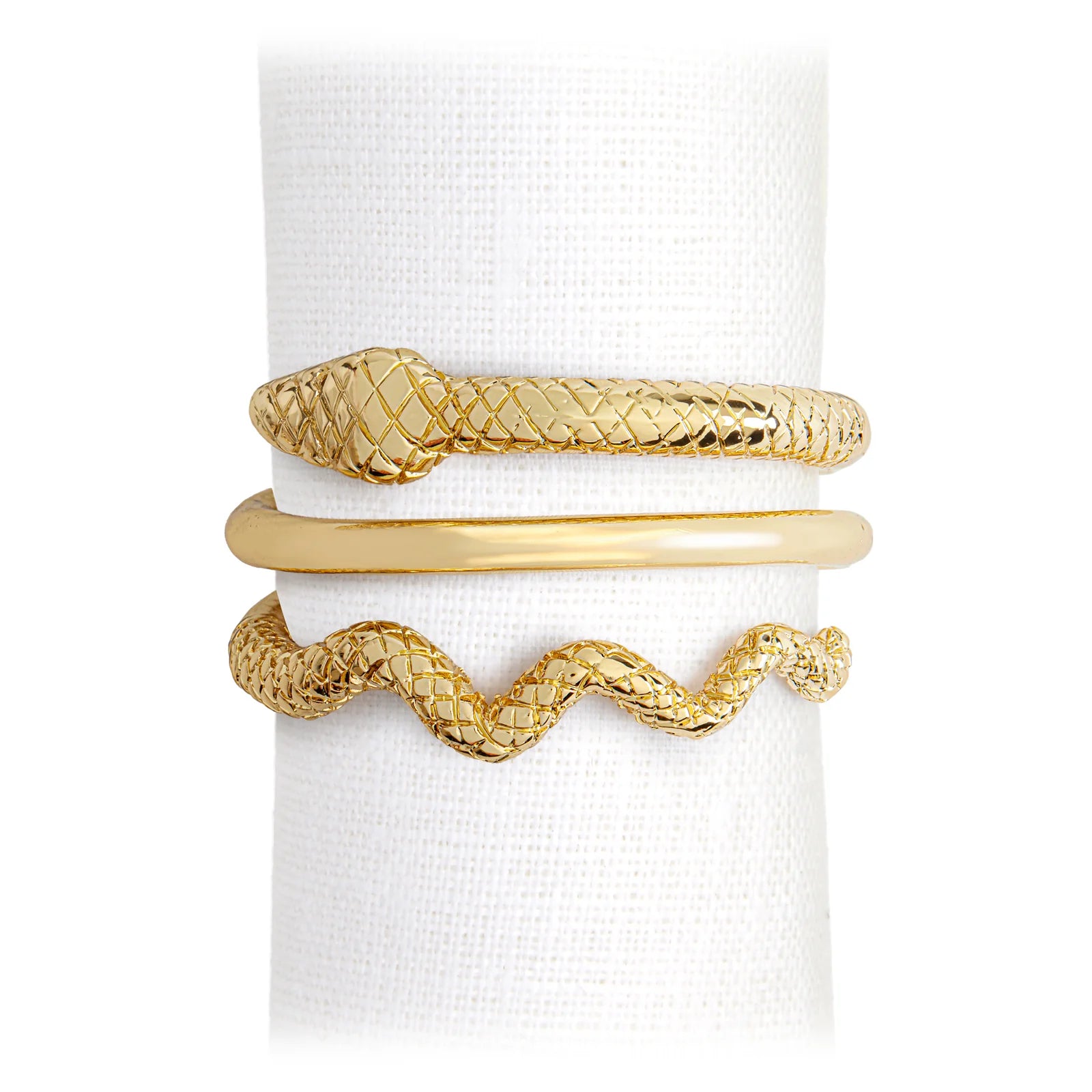 Snake Napkin Rings (Set of 4)