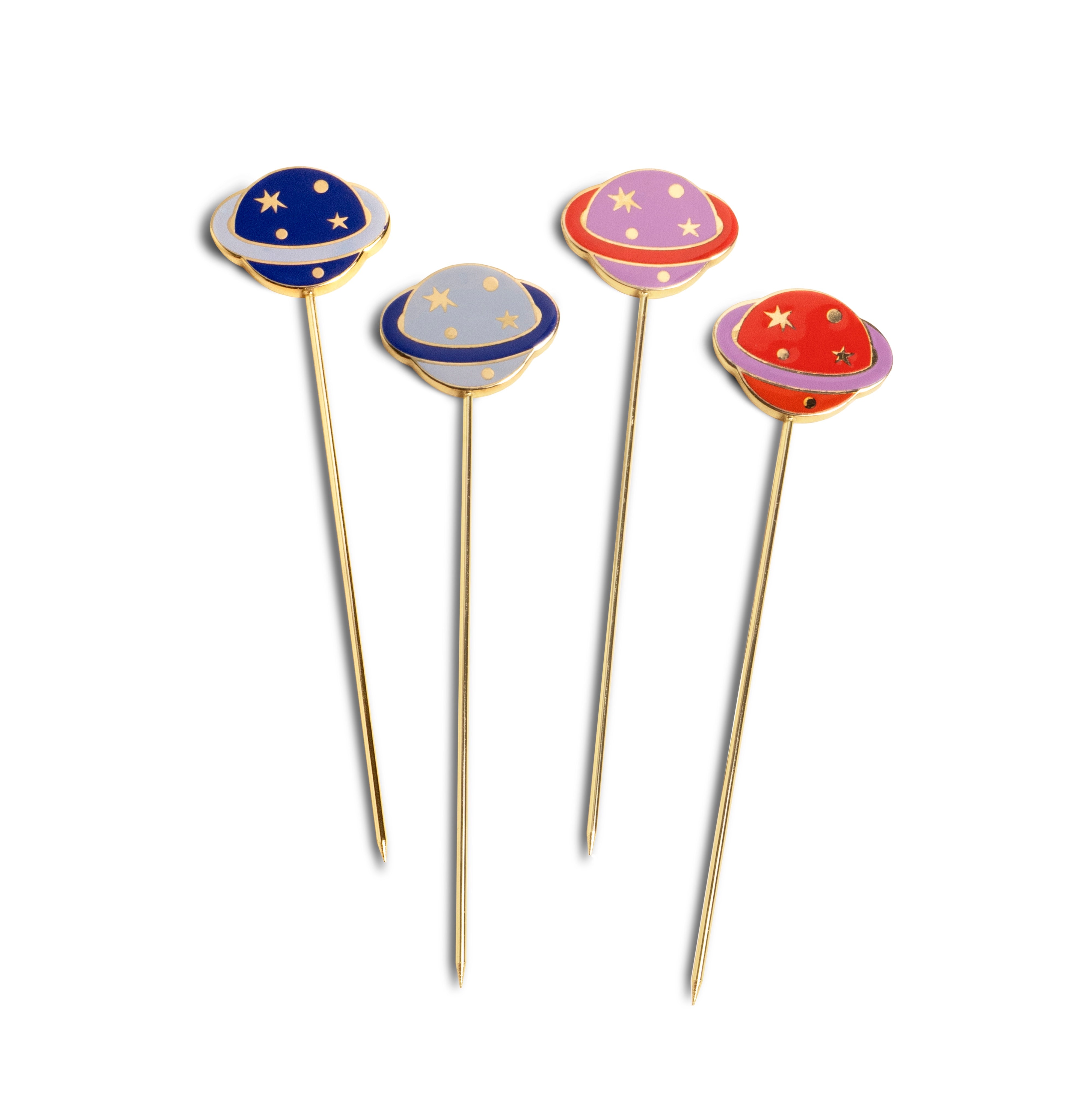 Cosmos Cocktail Picks - Set of 4