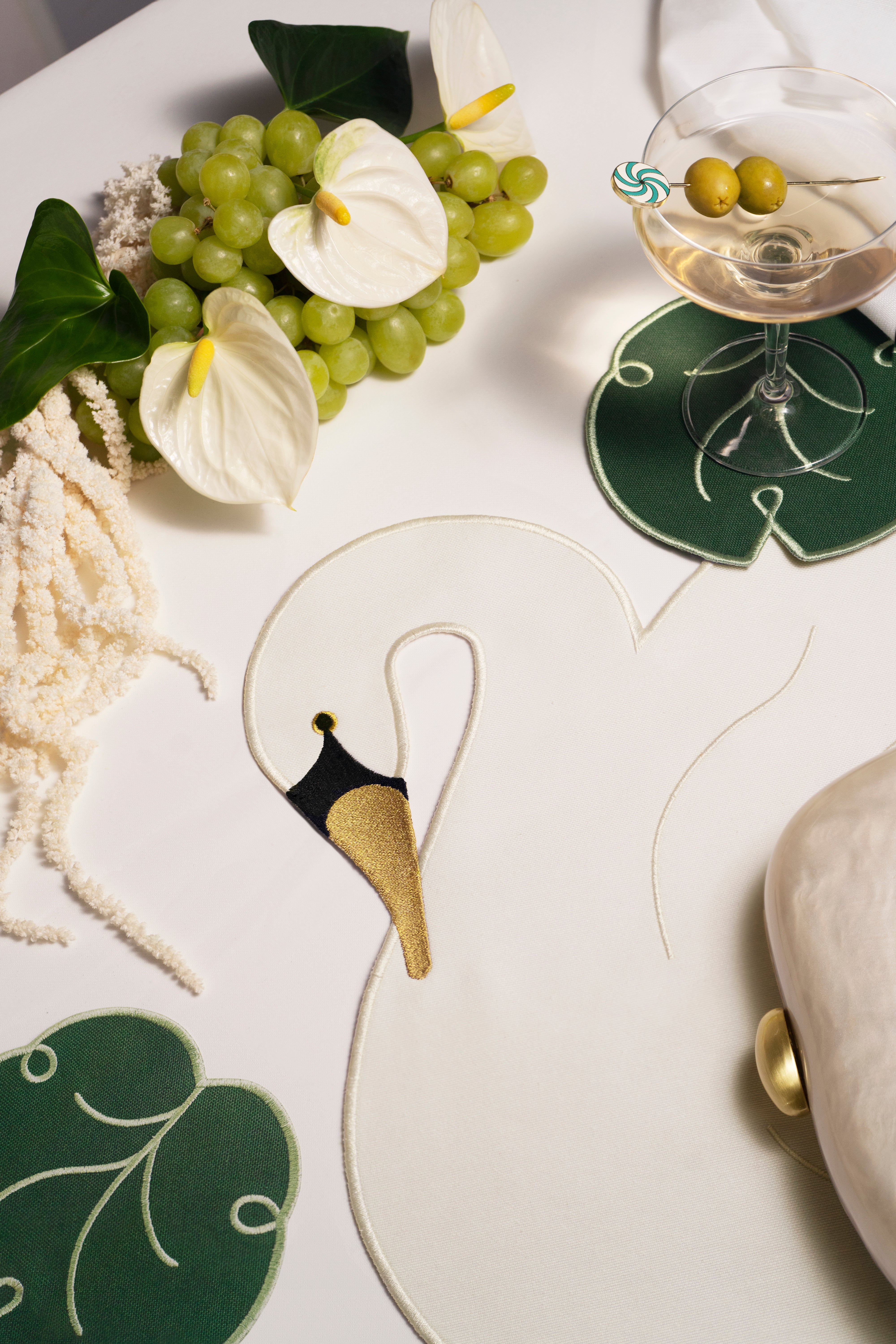 Swan Placemat - Set of 2