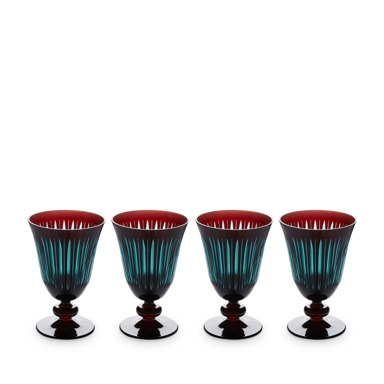 Prism Wine Glasses (Set of 4)