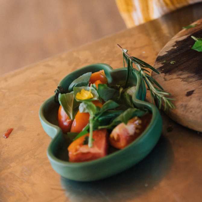 Kendall the Kale Kids' Tableware Set: Plate & Spoon