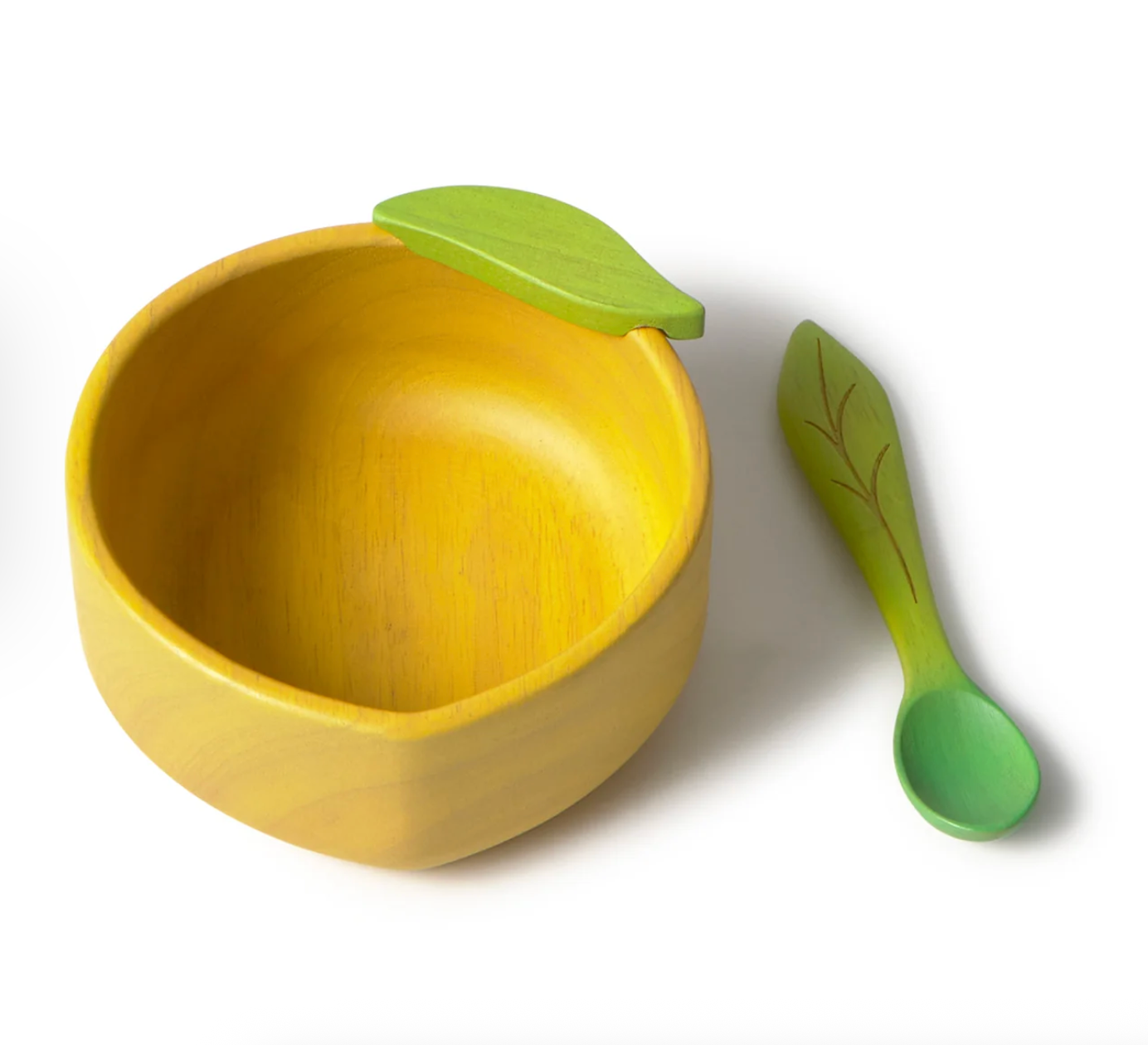 Lou the Lemon Kids' Tableware Set: Bowl & Spoon